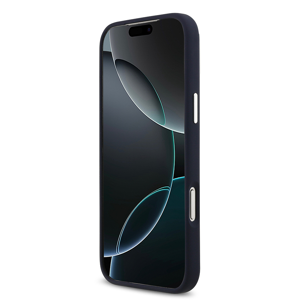 Apple iPhone 17 Pro Max Case Lacoste Original Licensed M-Safe Charging Feature Iconic Logo Metal Camera Frame Silicone Cover - 9