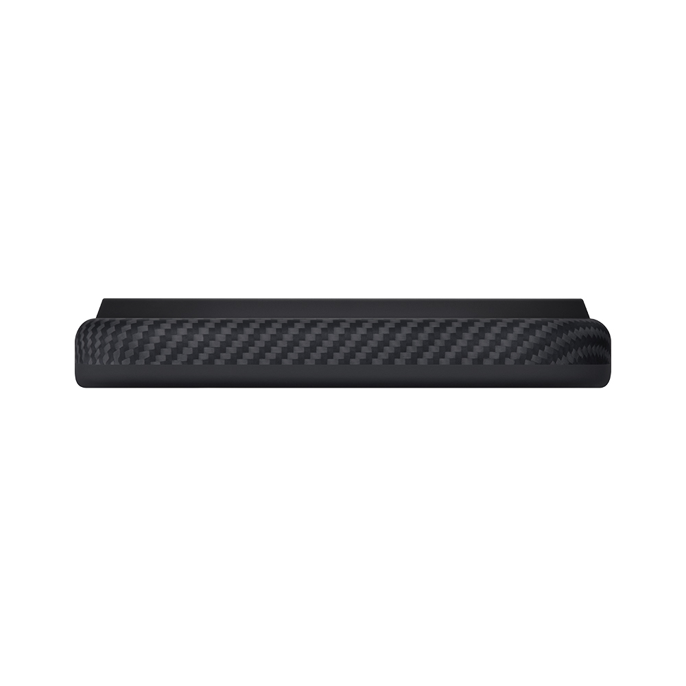 Apple iPhone 17 Pro Max Case M-Safe Charging Feature 1500D Aramid Fiber Pitaka Military-Grade Classic Series Black-Grey Twill Cover - 11