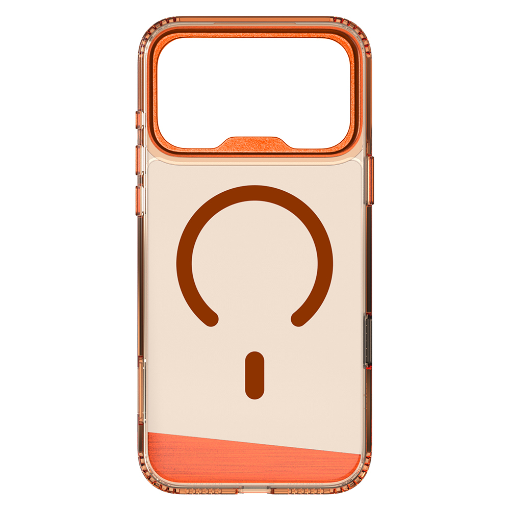 Apple iPhone 17 Pro Max Case M-safe Charging Feature Airbag Design O-Ring Transparent Kajsa Aluminum Trans Shield Series Cover - 6