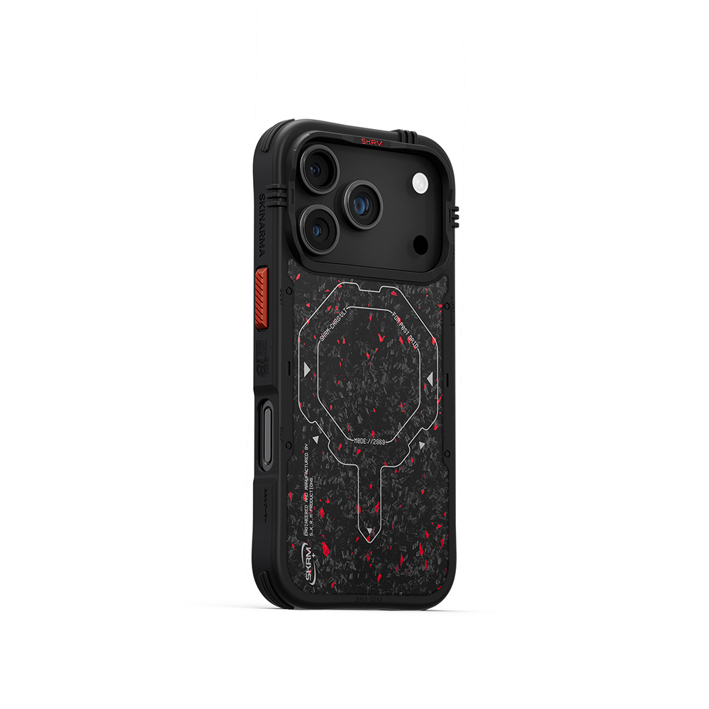 Apple iPhone 17 Pro Max Case M-safe Charging Feature Airbag Design Skinarma Vector Cover - 3