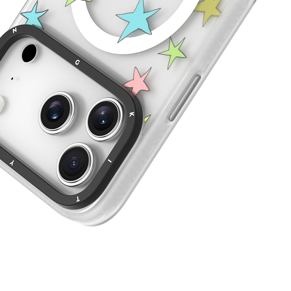 Apple iPhone 17 Pro Max Case M-Safe Charging Feature Airbag Dual Layer Youngkit Sweathart Series Cover - 9