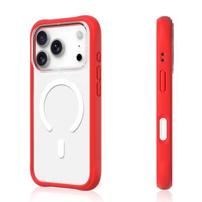Apple iPhone 17 Pro Max Case M-safe Charging Feature Airbag Youngkit Dynamic 2 Series Cover Red