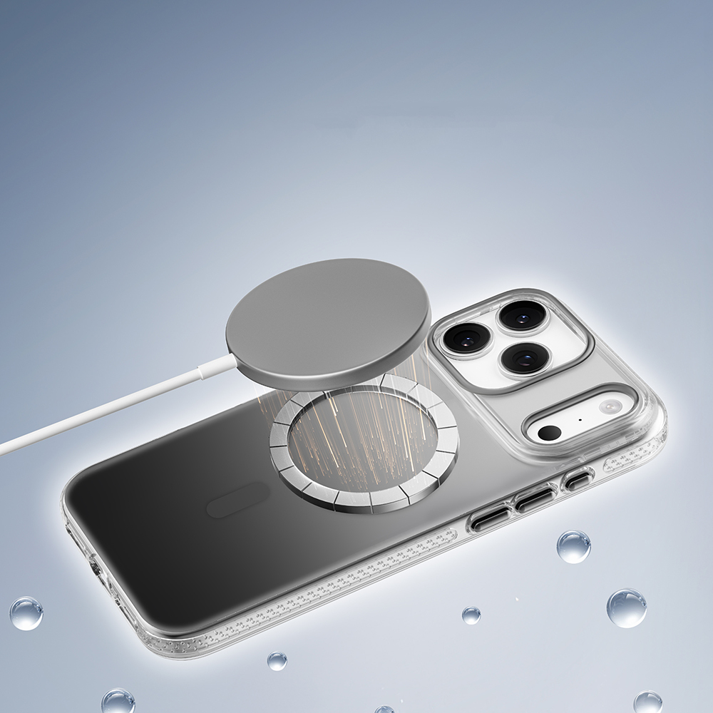 Apple iPhone 17 Pro Max Case M-safe Charging Feature Anti-Yellowing Mutural Icesense Series Cover - 11