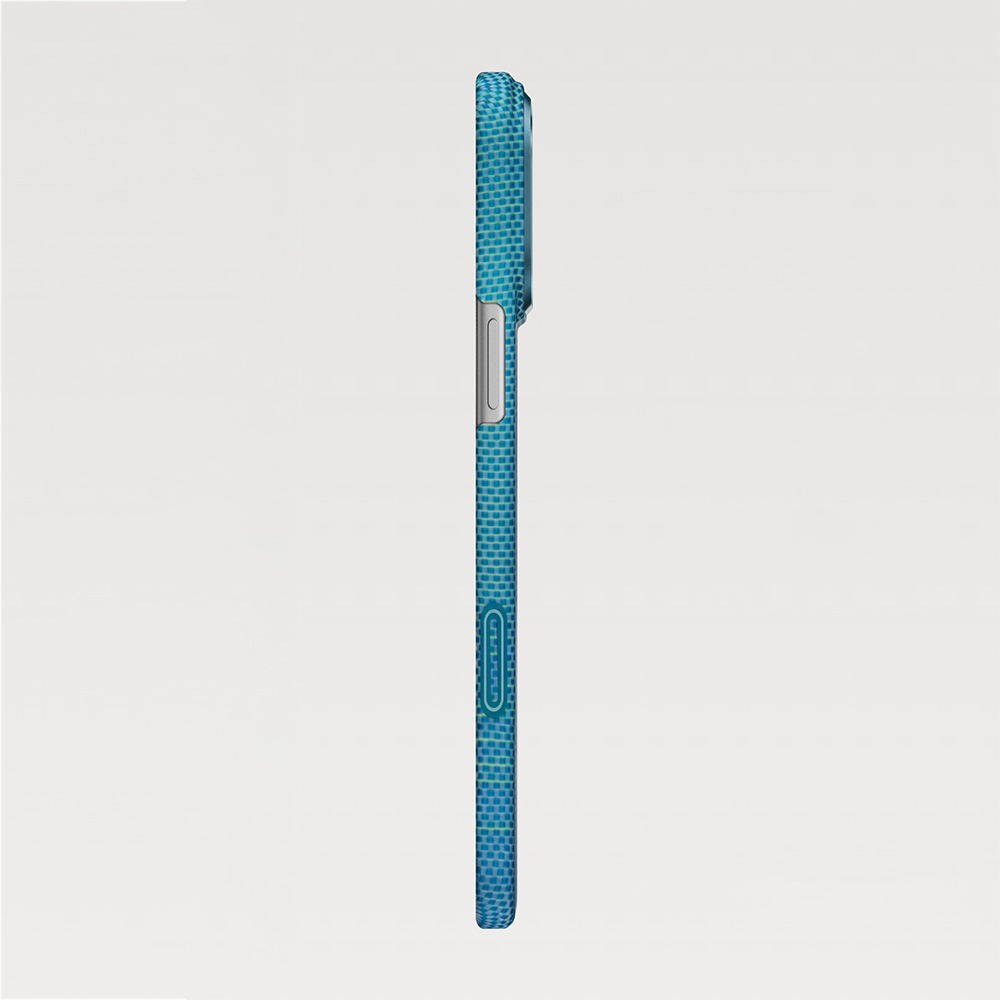 Apple iPhone 17 Pro Max Case M-safe Charging Feature Aramid Fiber Pitaka Glints of Gold Ultra Slim Series Cover - 11