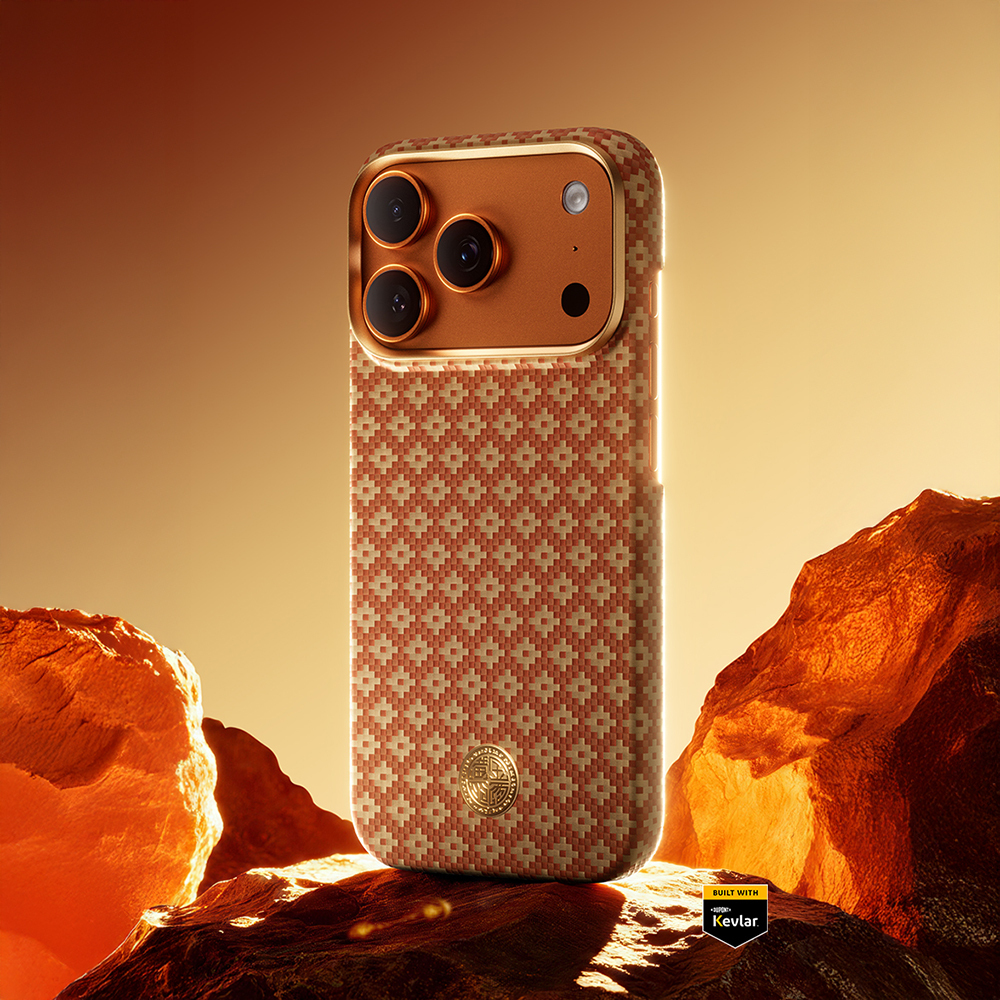 Apple iPhone 17 Pro Max Case M-Safe Charging Feature Benks ArmorAir ArmorGrid Series Kevlar Cover - 36