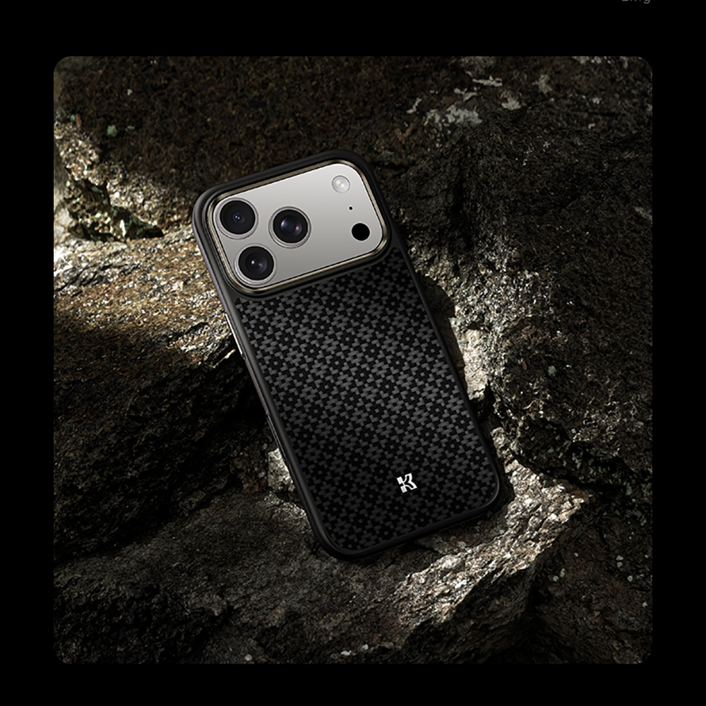 Apple iPhone 17 Pro Max Case M-Safe Charging Feature Benks ArmorPro ArmorGrid Series Kevlar Cover - 4