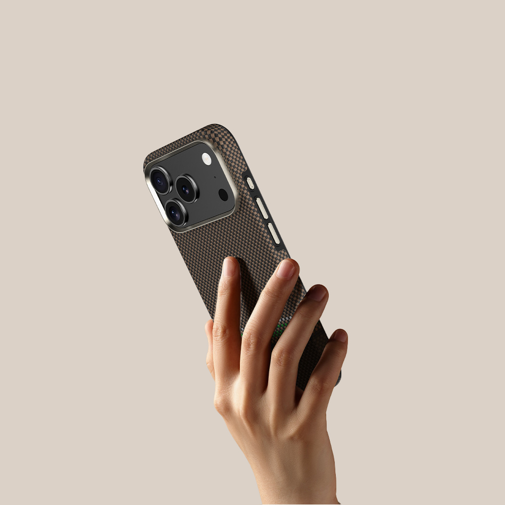 Apple iPhone 17 Pro Max Case M-safe Charging Feature Carbon Fiber Design Benks Prestige ArmorPro Kevlar Cover - 7