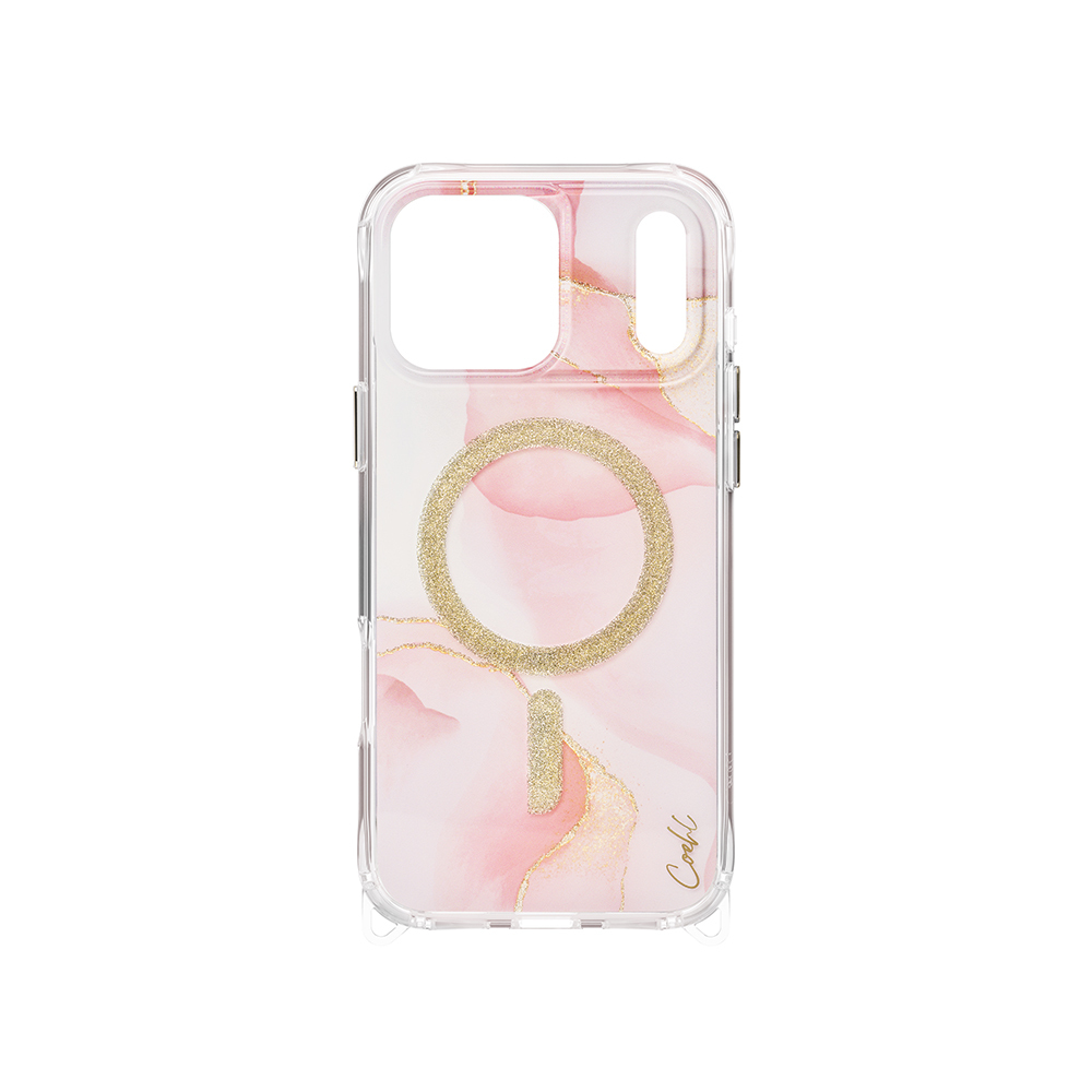 Apple iPhone 17 Pro Max Case M-safe Charging Feature Glitter Magnetic Coehl Aeris Cover - 3