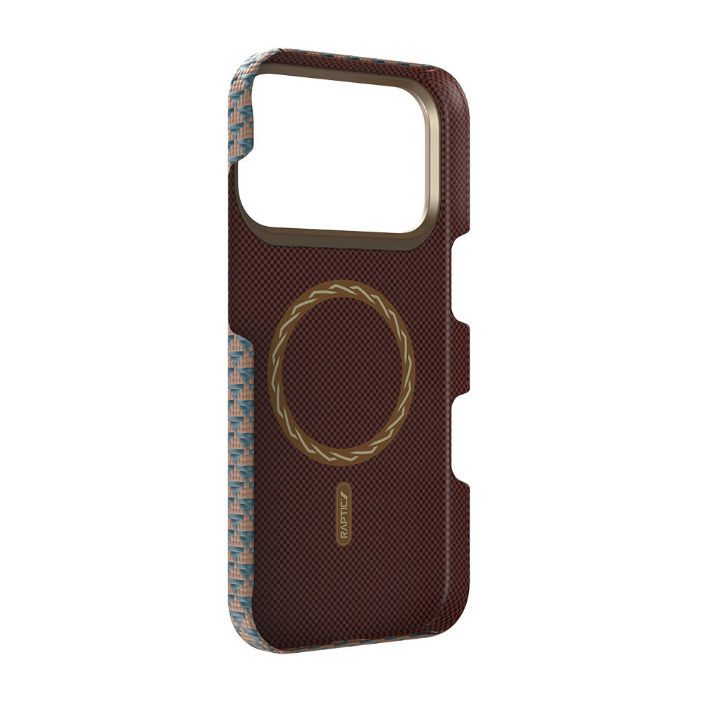 Apple iPhone 17 Pro Max Case M-safe Charging Feature Raptic Aramid Skin Origin Series Cover - 16