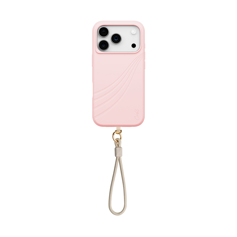 Apple iPhone 17 Pro Max Case M-safe Charging Feature Soft Back Surface Strap Rope Coehl Serina Cover - 1