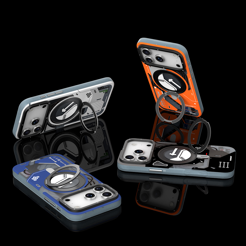 Apple iPhone 17 Pro Max Case M-safe Charging Feature Youngkit Starship Series Cover - 21