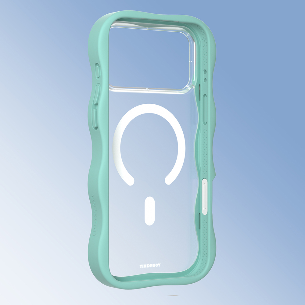 Apple iPhone 17 Pro Max Case M-safe Charging Feature Youngkit Wave Matte Series Cover - 16