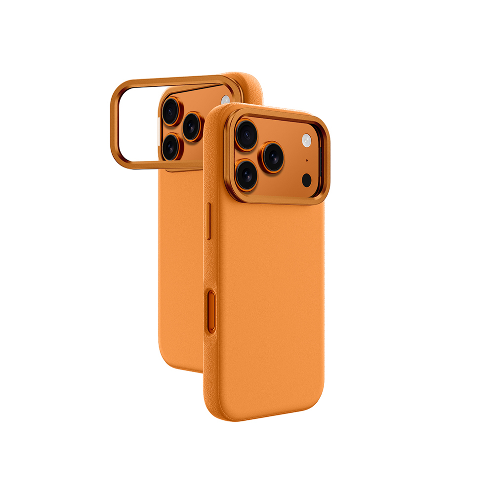 Apple iPhone 17 Pro Max Case M-safe Charging Stand Amazingthing Glamour Mag Series PU Cover - 1