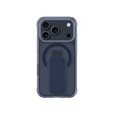 Apple iPhone 17 Pro Max Case M-safe Charging Stand Amazingthing Titan Pro Plus Cover Blue