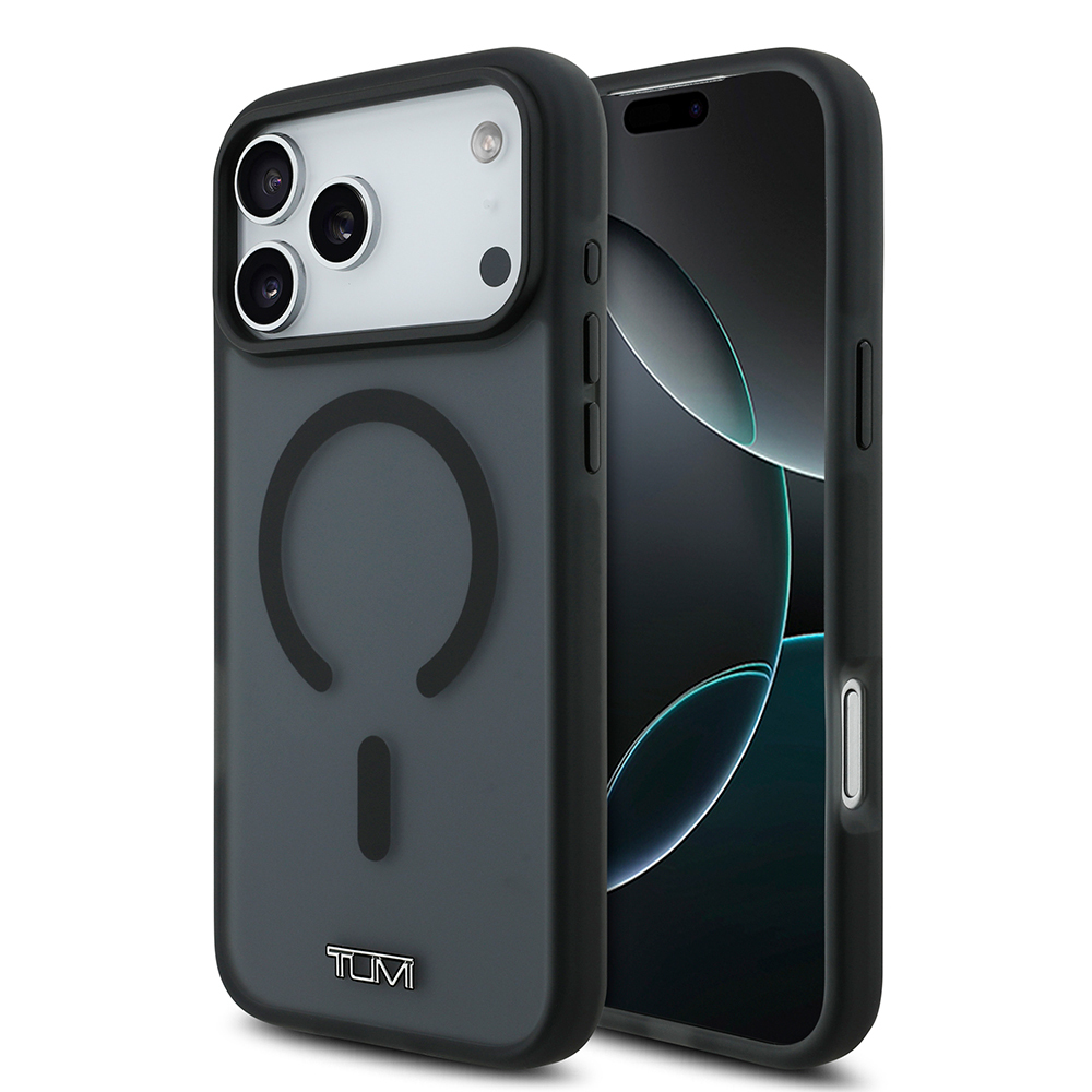 Apple iPhone 17 Pro Max Case TUMI Original Licensed M-safe Charging Frosted Transparent Cover - 2