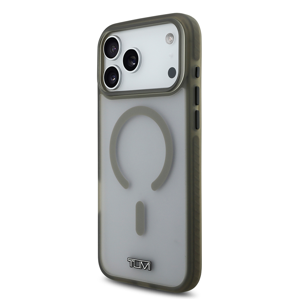 Apple iPhone 17 Pro Max Case TUMI Original Licensed M-safe Charging Frosted Transparent Cover - 10