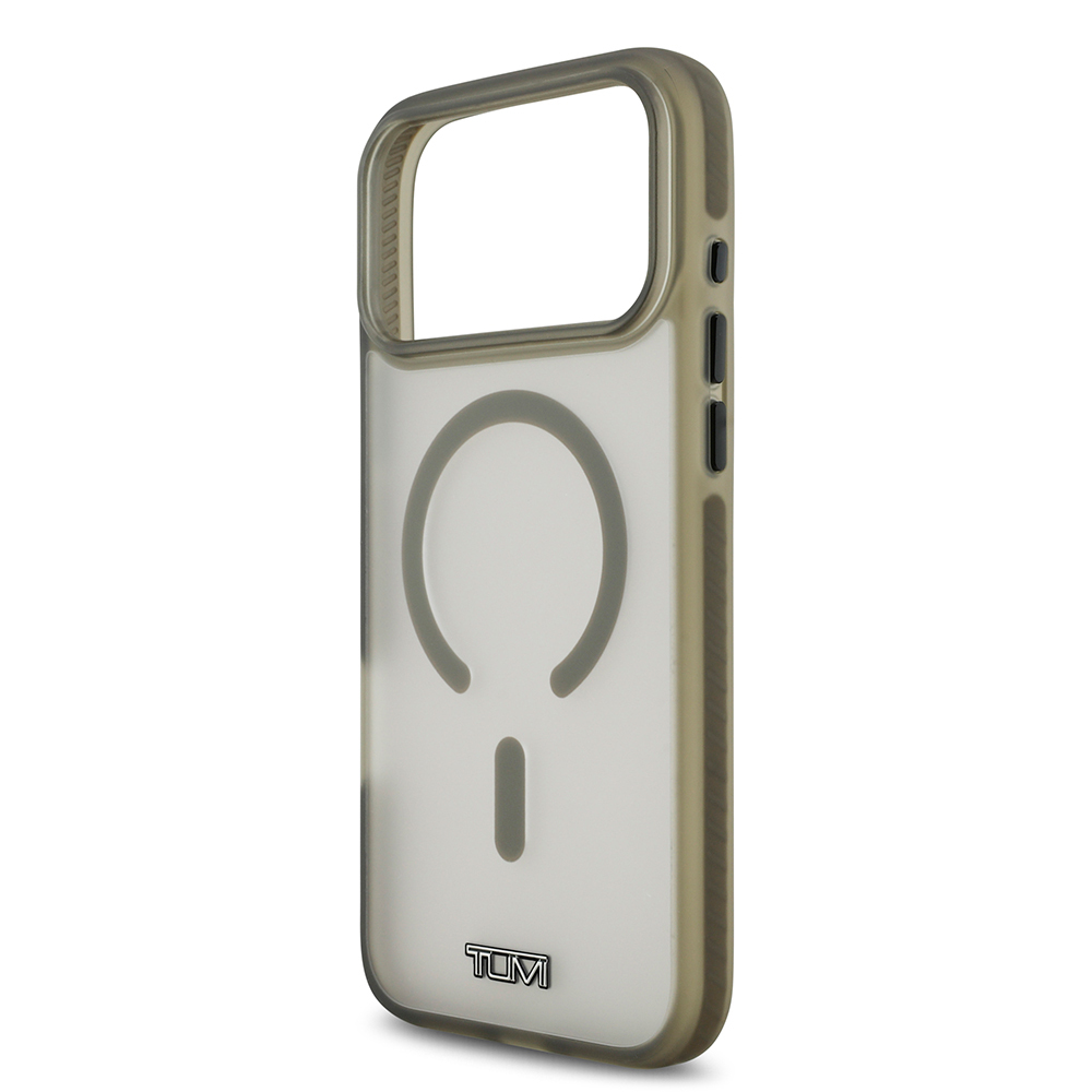 Apple iPhone 17 Pro Max Case TUMI Original Licensed M-safe Charging Frosted Transparent Cover - 14