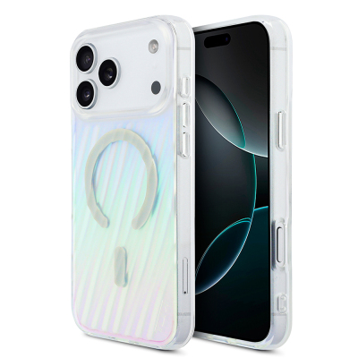 Apple iPhone 17 Pro Max Case TUMI Original Licensed M-safe Charging Transparent Cover Colorful