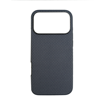 Apple iPhone 17 Pro Max Case with M-safe Charging Feature, Mohseven 1500D Aramid Fiber Cover Blue