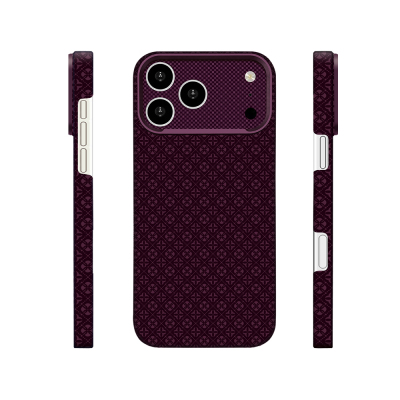 Apple iPhone 17 Pro Max Case with M-Safe Charging Feature, Zore Paris Velix Hard PC Cover Derin Mor