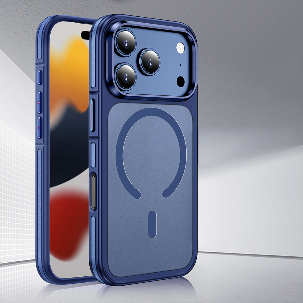 Apple iPhone 17 Pro Max Case with M-safe Charging Function Matte Look Wlons Vevo Cover - 7