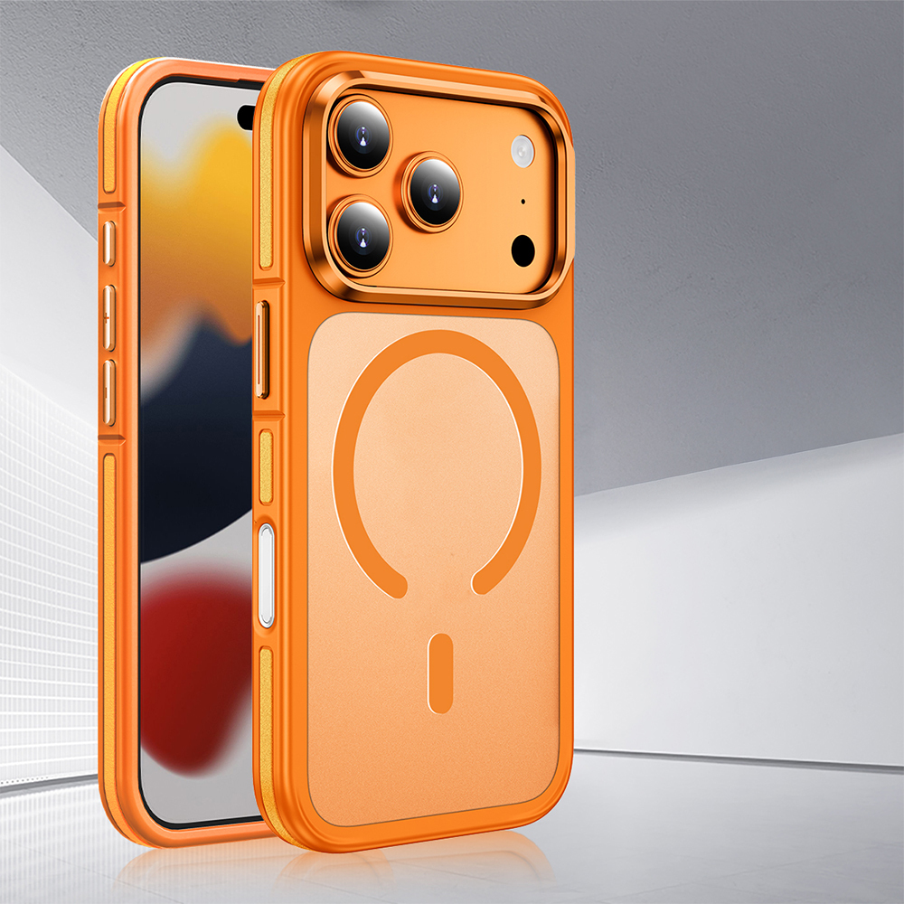 Apple iPhone 17 Pro Max Case with M-safe Charging Function Matte Look Wlons Vevo Cover - 9