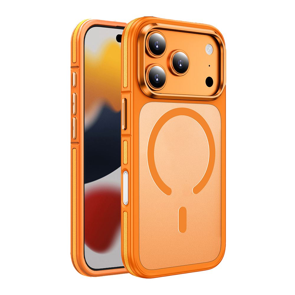 Apple iPhone 17 Pro Max Case with M-safe Charging Function Matte Look Wlons Vevo Cover - 1