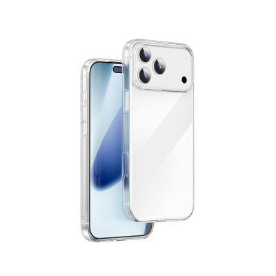 Apple iPhone 17 Pro Max Case Wiwu YXK-206 Invisible Hard PC Cover Şeffaf
