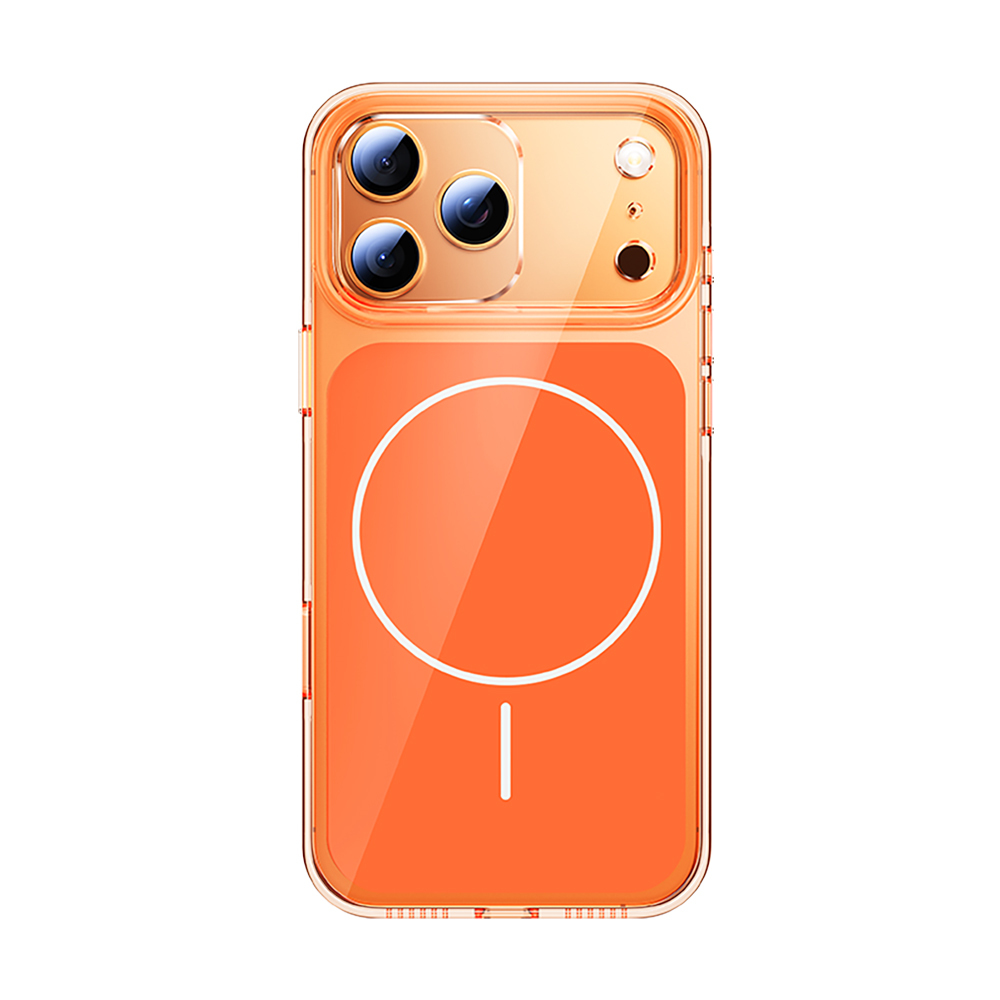 Apple iPhone 17 Pro Max Case Zore M-safe Charging Transparent Camera Control Button Lugano Cover - 11