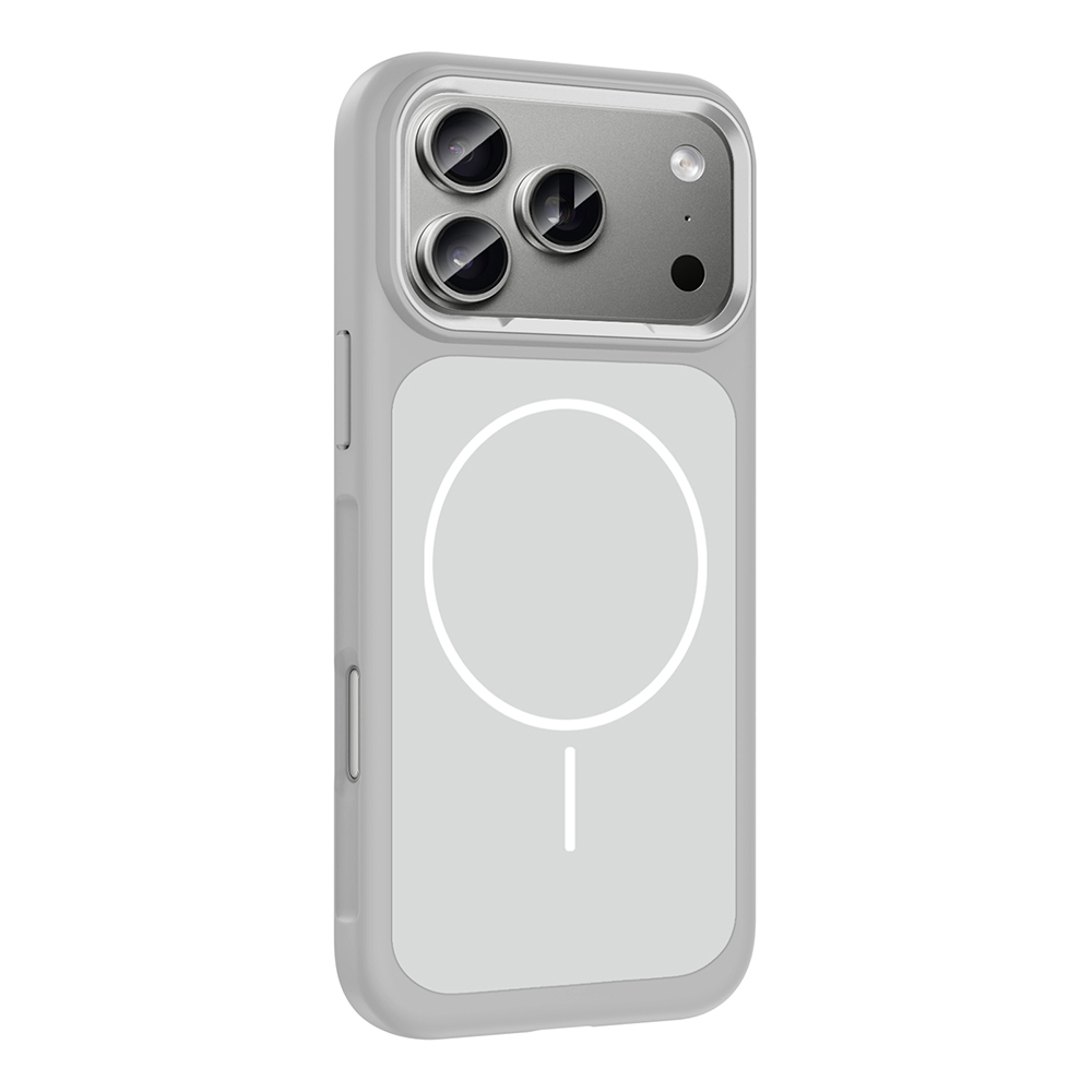 Apple iPhone 17 Pro Max Case Zore Sanremo Silicone Cover with Metal Camera Frame and M-Safe Charging Function - 11