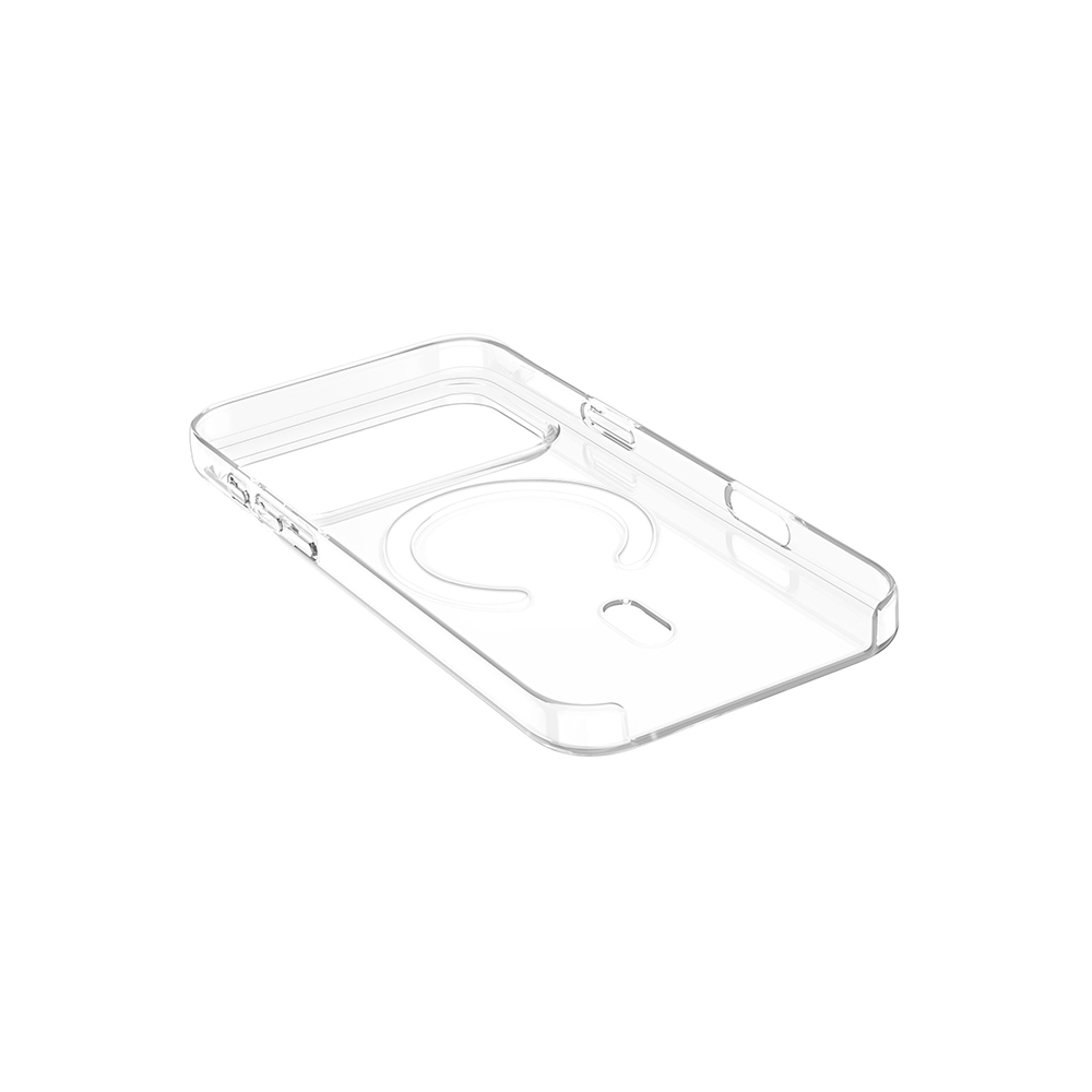 Apple iPhone 17 Pro Max Case Zore Wireless Charging Transparent Original Cover - 6
