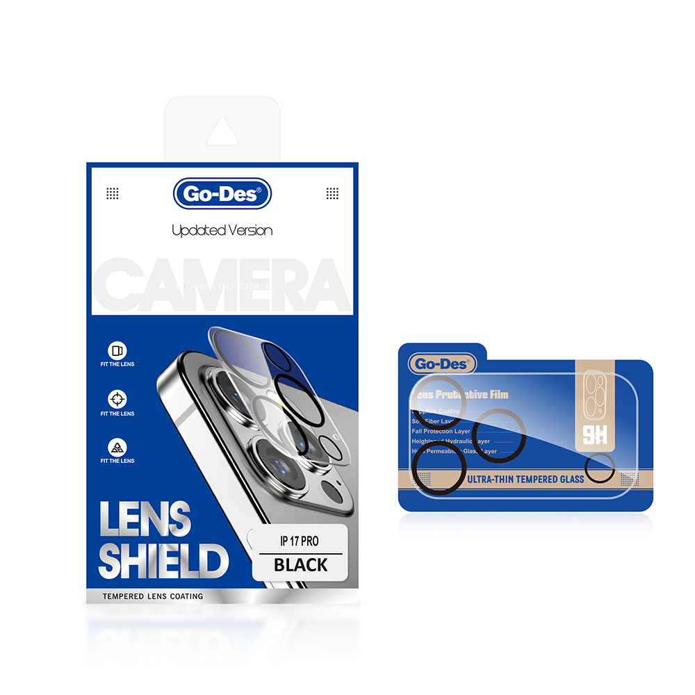 Apple iPhone 17 Pro Max Go Des Lens Shield CL-14 Kamera Lens Koruyucu - 2