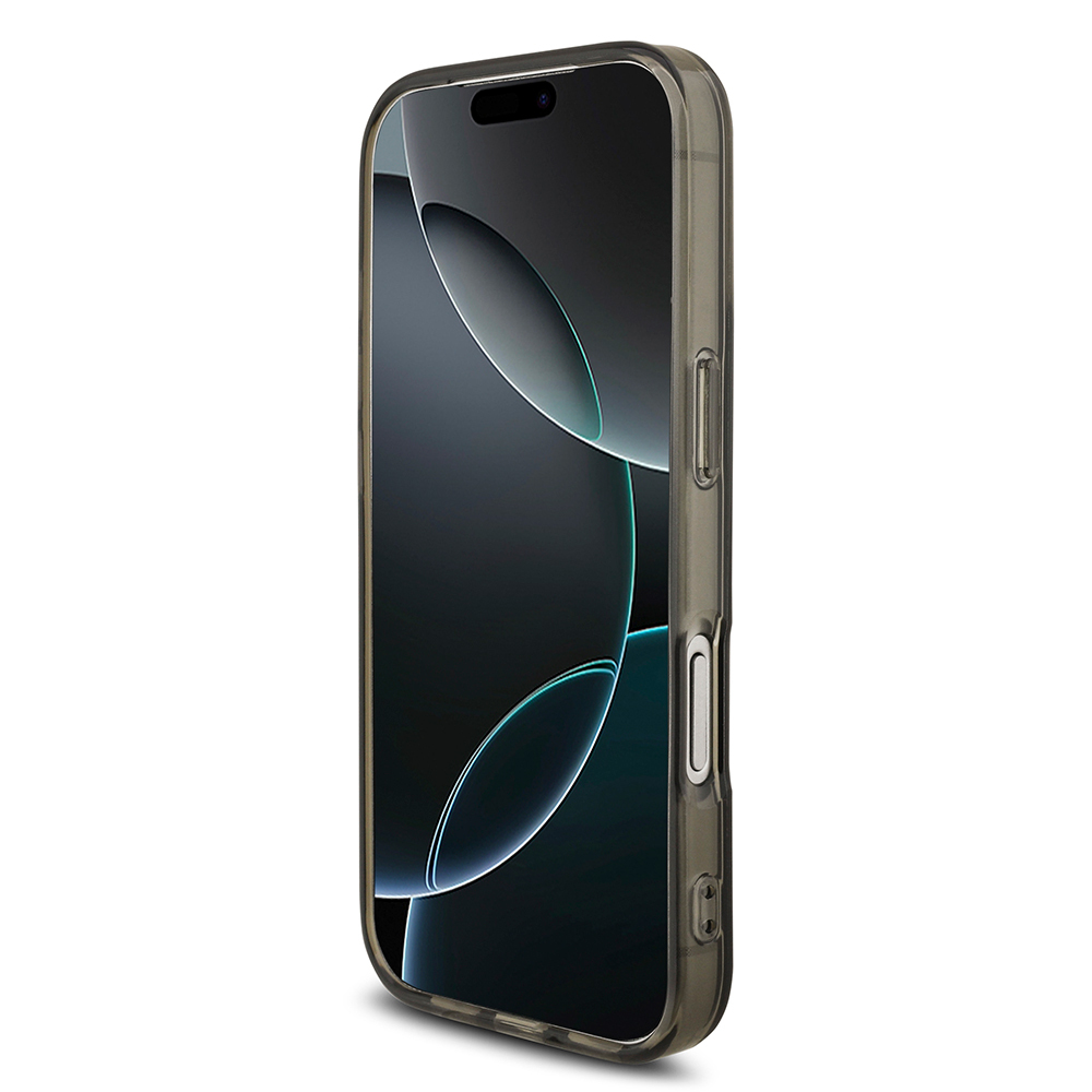 Apple iPhone 17 Pro Max Kılıf AMG Orjinal Lisanslı M-safe Şarj Özellikli IML Baskı Logolu Çift Katmanlı Bow Lines Kapak - 4