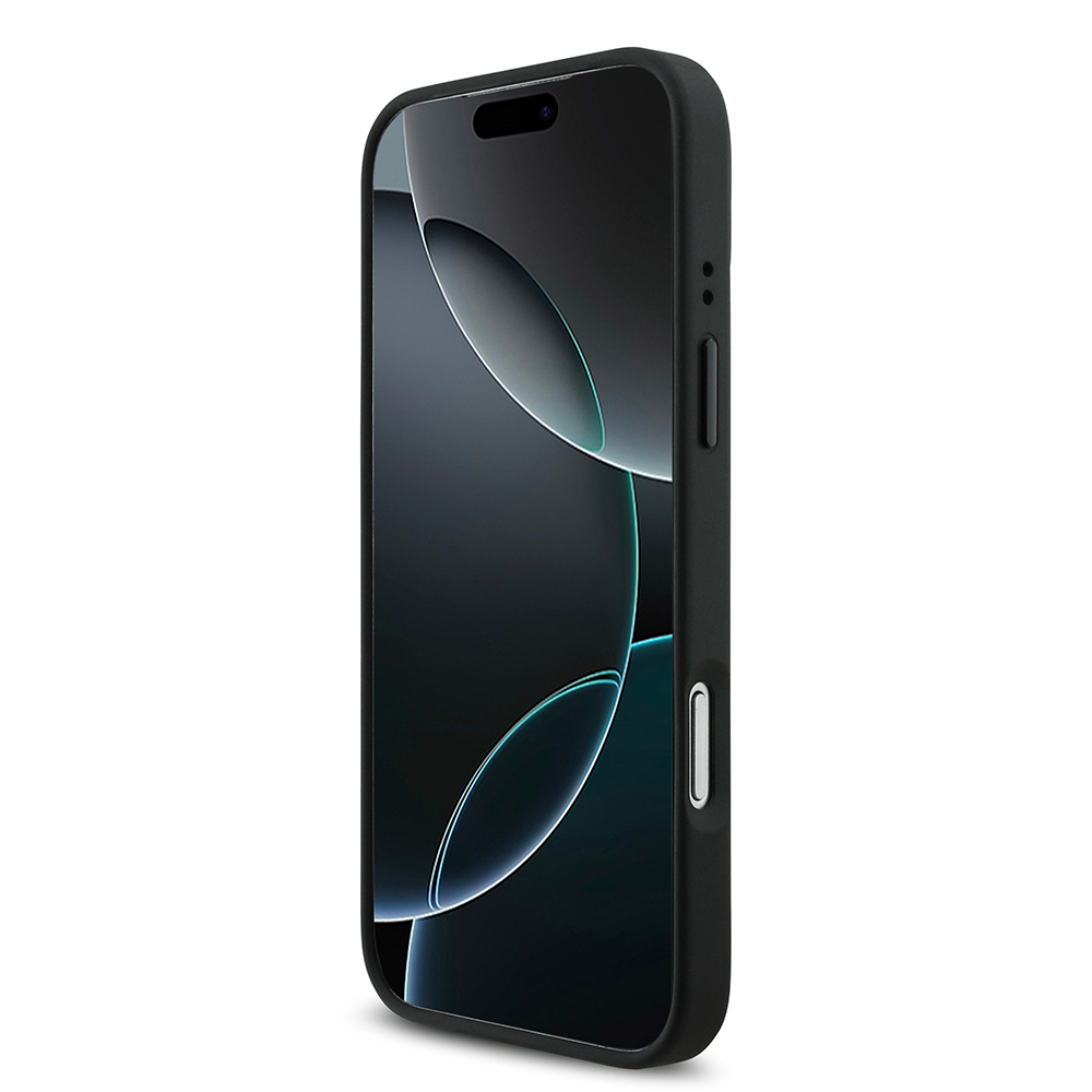 Apple iPhone 17 Pro Max Kılıf BMW Orjinal Lisanslı M-safe Şarj Özellikli Deri Arka Yüzey Metal Logolu Delikli Şerit Tasarımlı Kapak - 15