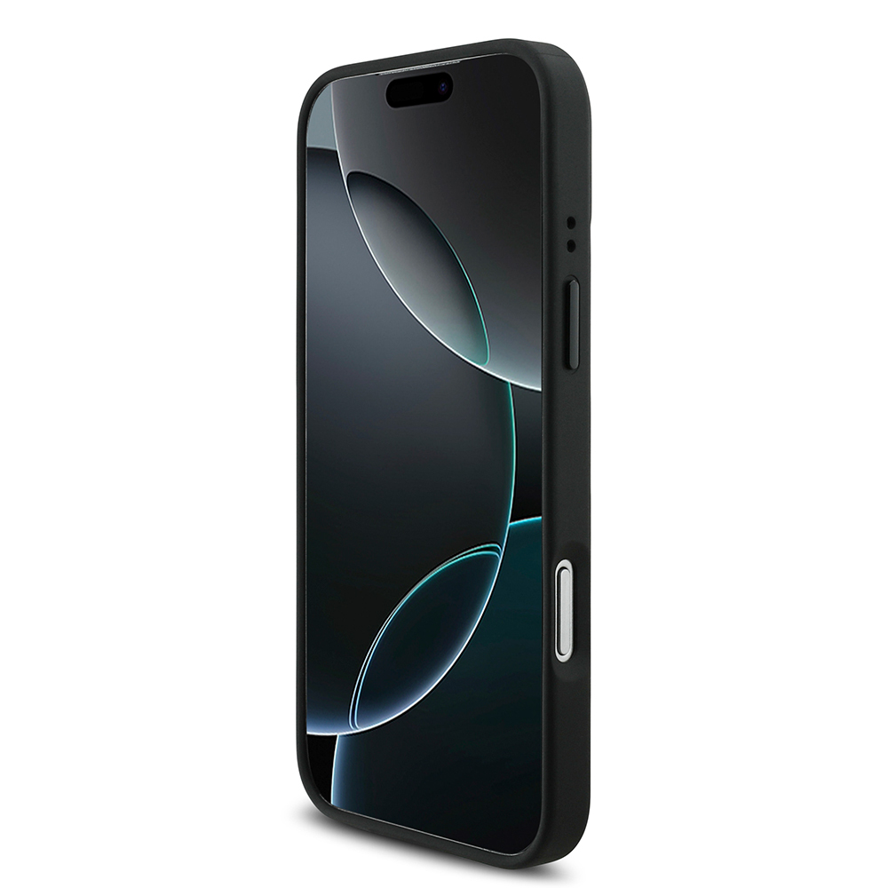 Apple iPhone 17 Pro Max Kılıf BMW Orjinal Lisanslı M-safe Şarj Özellikli Metal BMW ve M Logolu PU Karbon Tasarımlı Kapak - 6