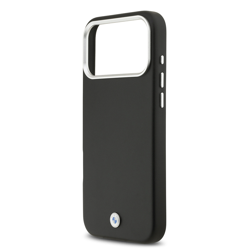 Apple iPhone 17 Pro Max Kılıf BMW Orjinal Lisanslı M-safe Şarj Özellikli Metal Logolu Tam Kaplama Deri Kapak - 28