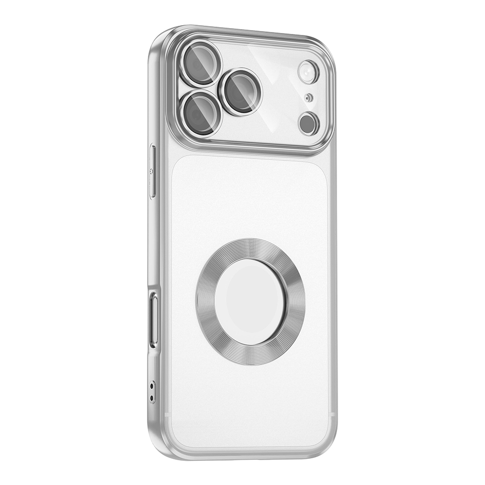 Apple iPhone 17 Pro Max Kılıf Kamera Korumalı Logo Gösteren Zore Omega Kapak - 11