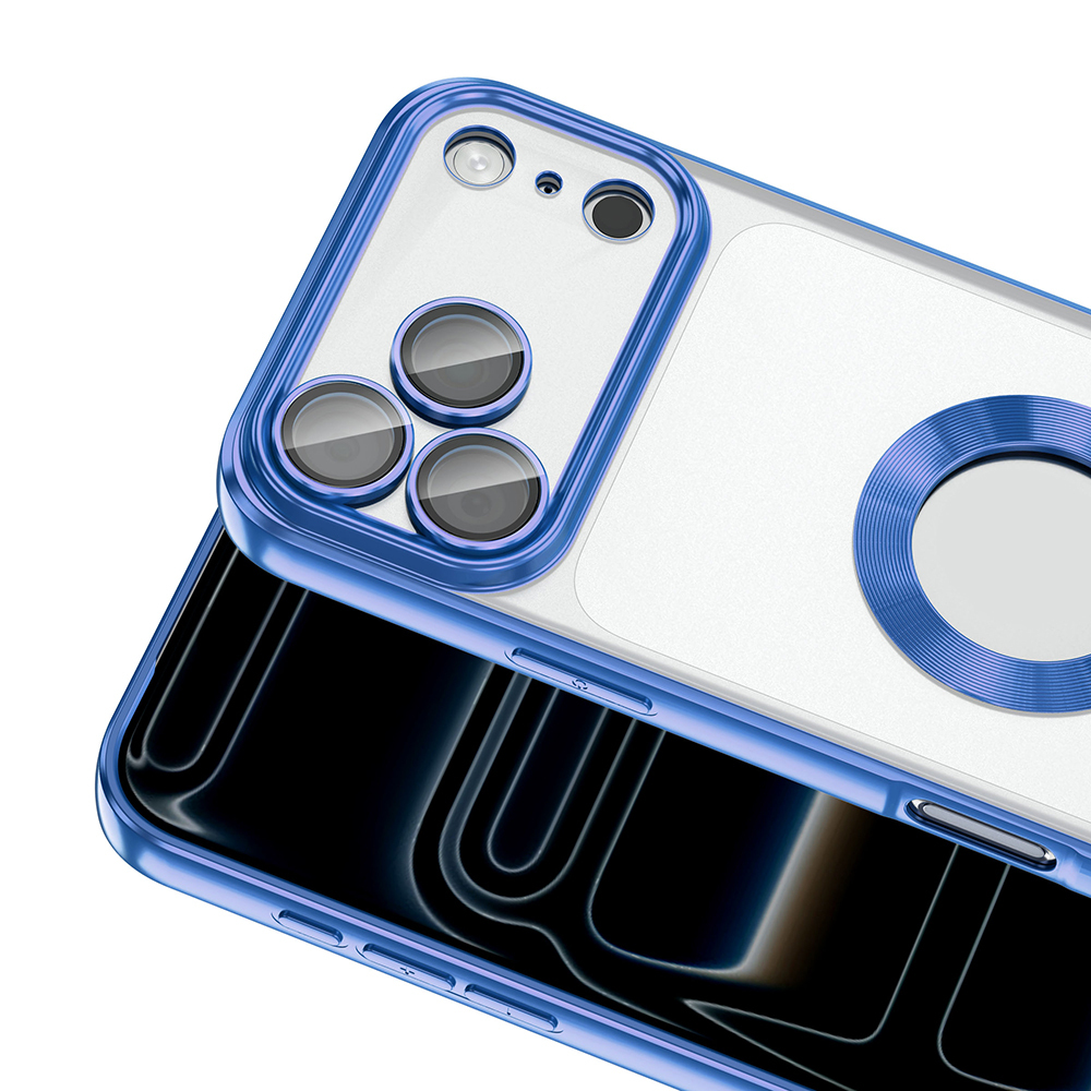 Apple iPhone 17 Pro Max Kılıf Kamera Korumalı Logo Gösteren Zore Omega Kapak - 18