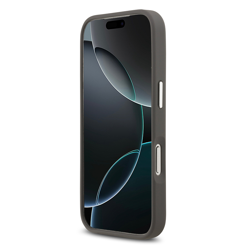 Apple iPhone 17 Pro Max Kılıf Karl Lagerfeld Orjinal Lisanslı Metal Logolu K&C Heads Pin Kapak - 13