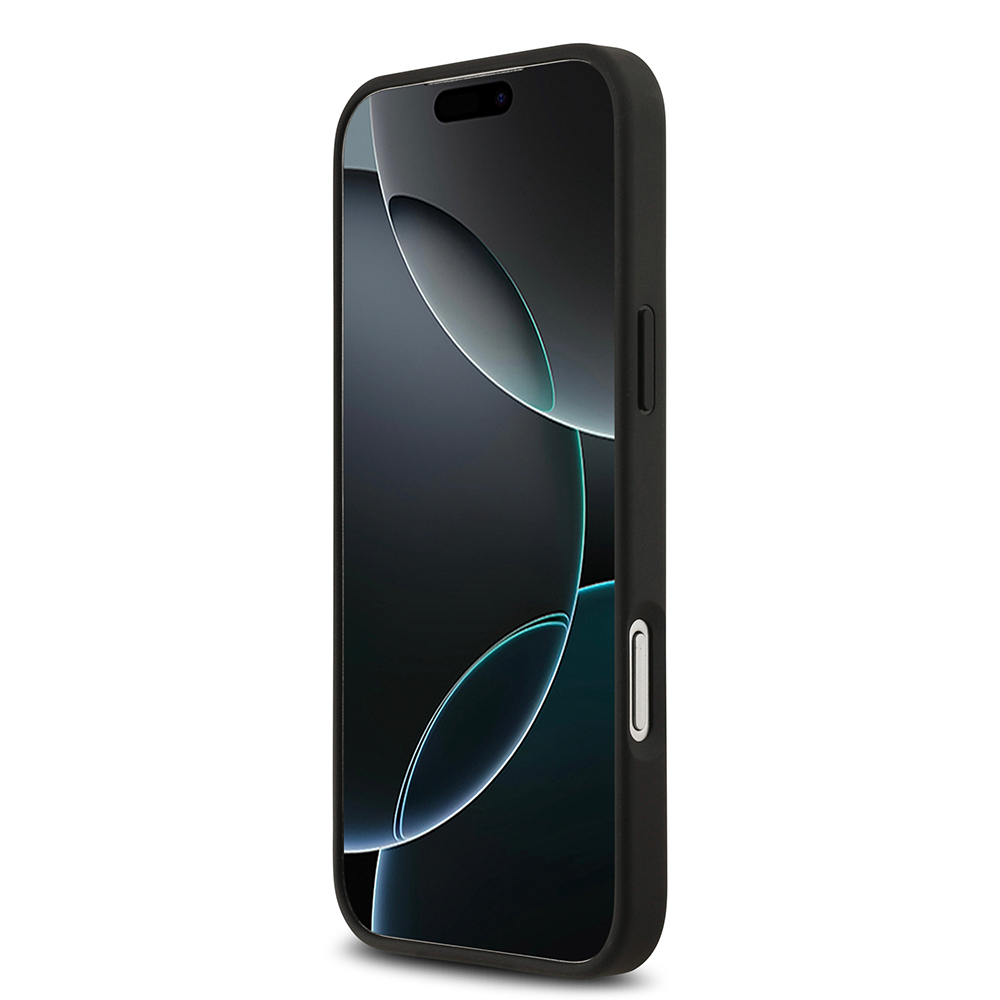 Apple iPhone 17 Pro Max Kılıf Lacoste Orjinal Lisanslı M-safe Şarj Özellikli PU Deri Tasarımlı Kartlıklı Karışık Monogram Desenli Kapak - 6