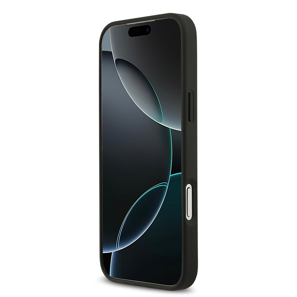 Apple iPhone 17 Pro Max Kılıf Lacoste Orjinal Lisanslı M-safe Şarj Özellikli PU Deri Tasarımlı Kartlıklı Karışık Monogram Desenli Kapak - 15