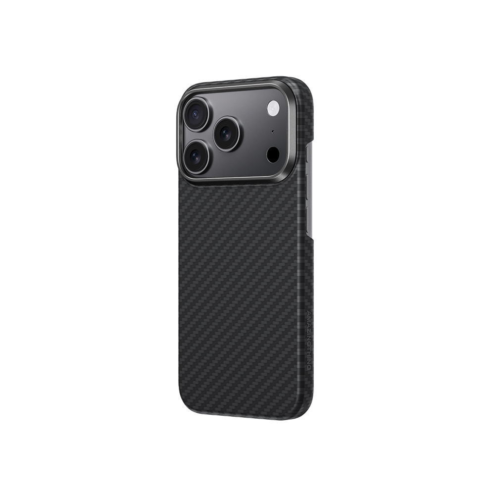 Apple iPhone 17 Pro Max Kılıf M-safe Şarj Özellikli 1500D Aramid Fiber Amazingthing Titan Max Serisi Kapak - 11