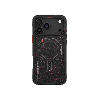 Apple iPhone 17 Pro Max Kılıf M-safe Şarj Özellikli Airbag Tasarımlı Skinarma Vektor Kapak Siyah
