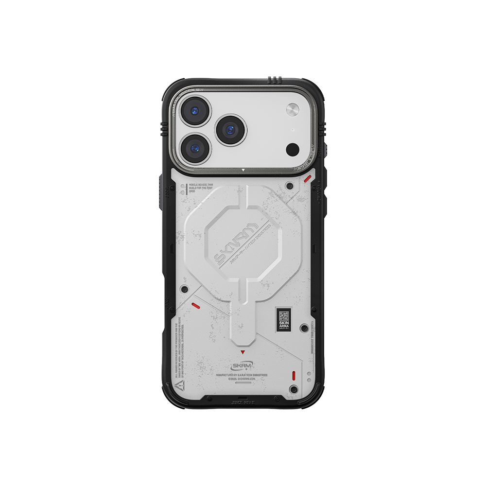 Apple iPhone 17 Pro Max Kılıf M-Safe Şarj Özellikli Airbag Tasarımlı Skinarma Vigor Kapak - 3