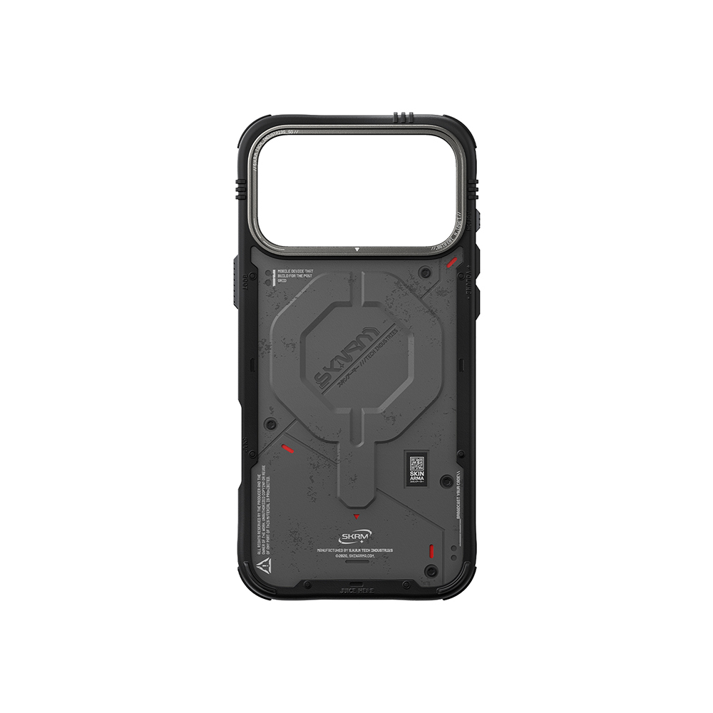 Apple iPhone 17 Pro Max Kılıf M-Safe Şarj Özellikli Airbag Tasarımlı Skinarma Vigor Kapak - 15