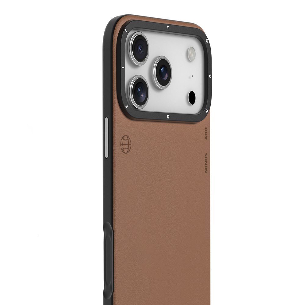 Apple iPhone 17 Pro Max Kılıf M-safe Şarj Özellikli Basit Mat Deri Desenli Youngkit Tech Fashion Serisi Kapak - 11