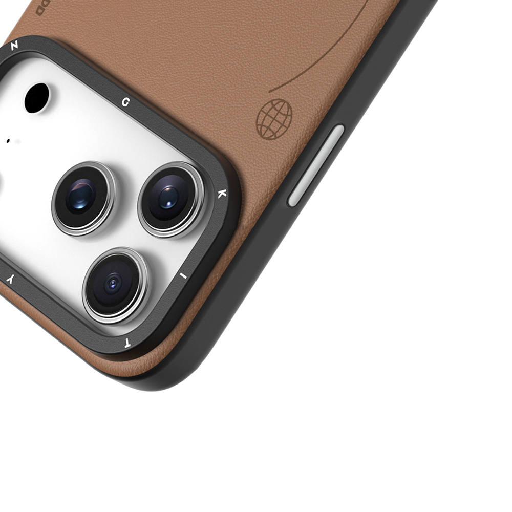 Apple iPhone 17 Pro Max Kılıf M-safe Şarj Özellikli Basit Mat Deri Desenli Youngkit Tech Fashion Serisi Kapak - 13