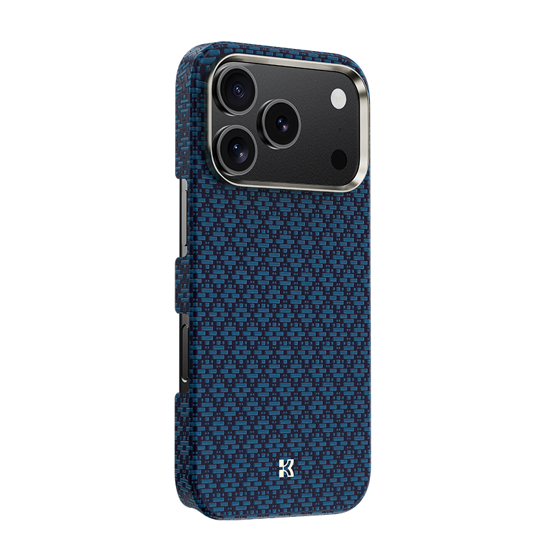 Apple iPhone 17 Pro Max Kılıf M-Safe Şarj Özellikli Benks ArmorAir ArmorGrid Serisi Kevlar Kapak - 10