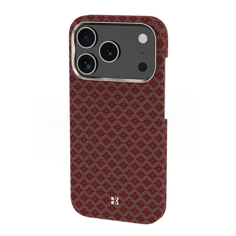 Apple iPhone 17 Pro Max Kılıf M-Safe Şarj Özellikli Benks ArmorAir ArmorGrid Serisi Kevlar Kapak - 14