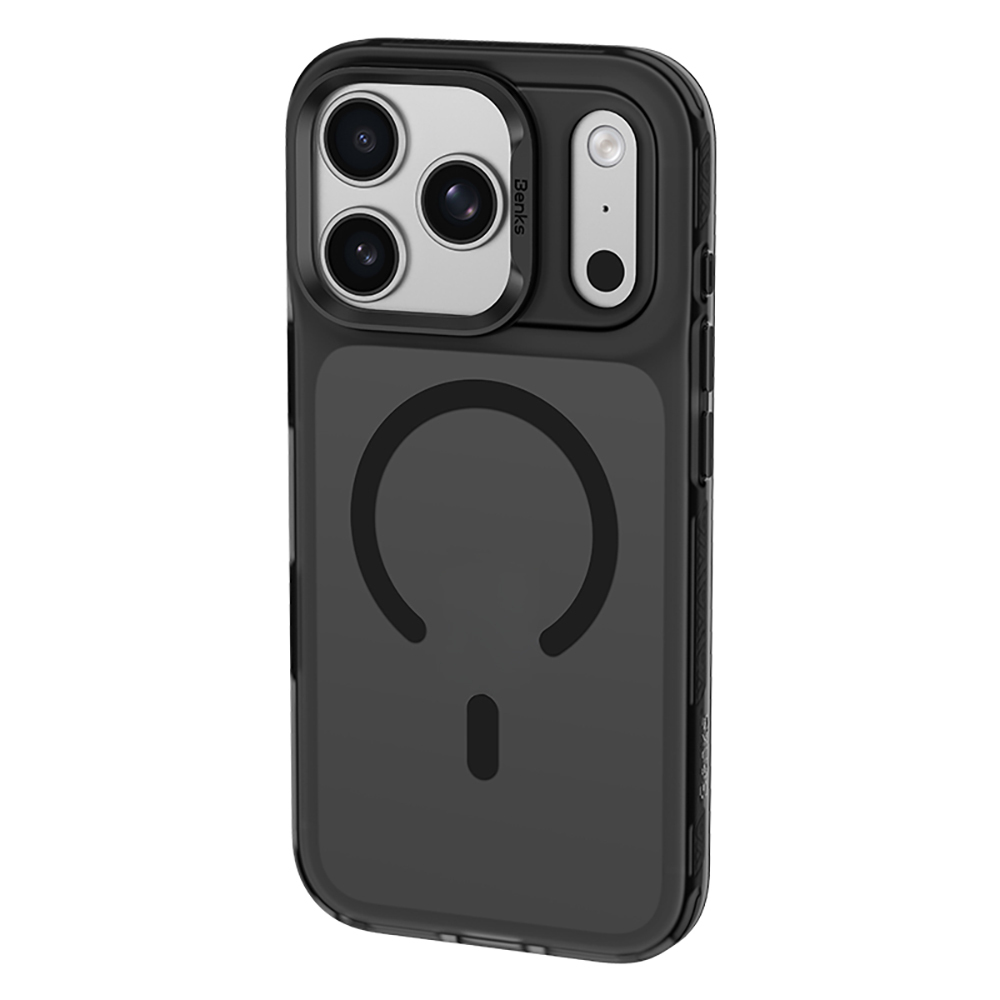 Apple iPhone 17 Pro Max Kılıf M-Safe Şarj Özellikli Benks C-Magnet Lucid Armor Kapak - 7